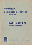 Catalogue des pièces détachées
