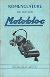Nomenclature du moteur Motobloc
