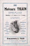 Catalogue Moteurs Train 1923