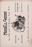 Monet & Goyon la 350 cm3, 2 Temps, Type B.L.