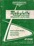 Mobylette bicyclettre motorisée