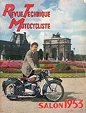 Revue Technique Motocycliste n° 69 * Salon 1953