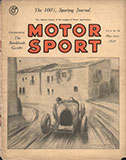 Motor Sport Vol.4 No.10