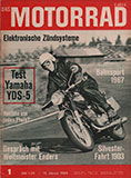 Das Motorrad 1968, Num 1