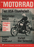 Das Motorrad 1966, Num 7