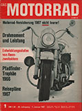 Das Motorrad 1967, Num 1