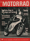 Das Motorrad 1967, Num 11