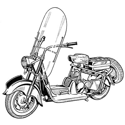 Scooter (v.2 125cc Ydral)